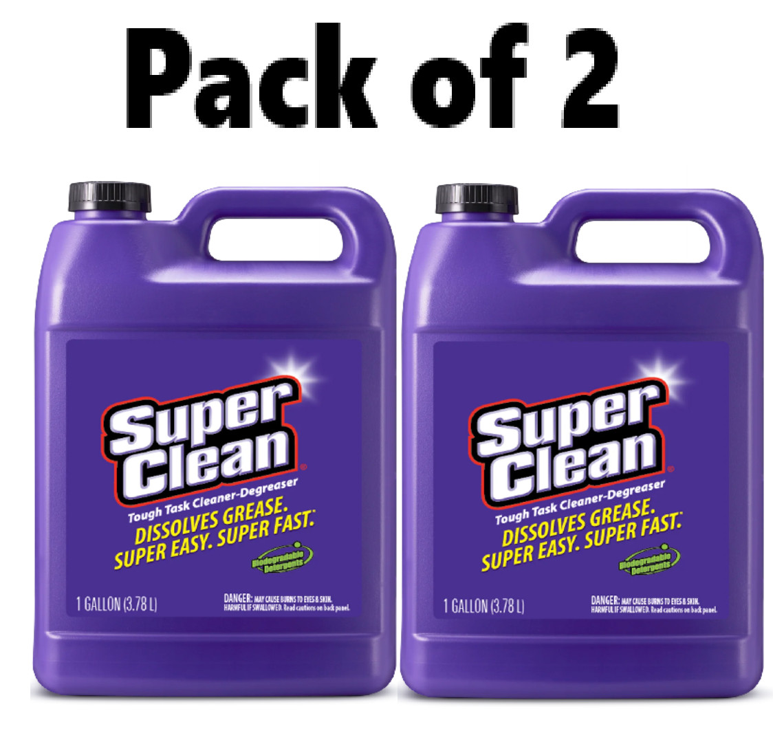 Super Clean Tough Task Cleaner-Degreaser – 1 Gallon | 128 Fluid Ounces