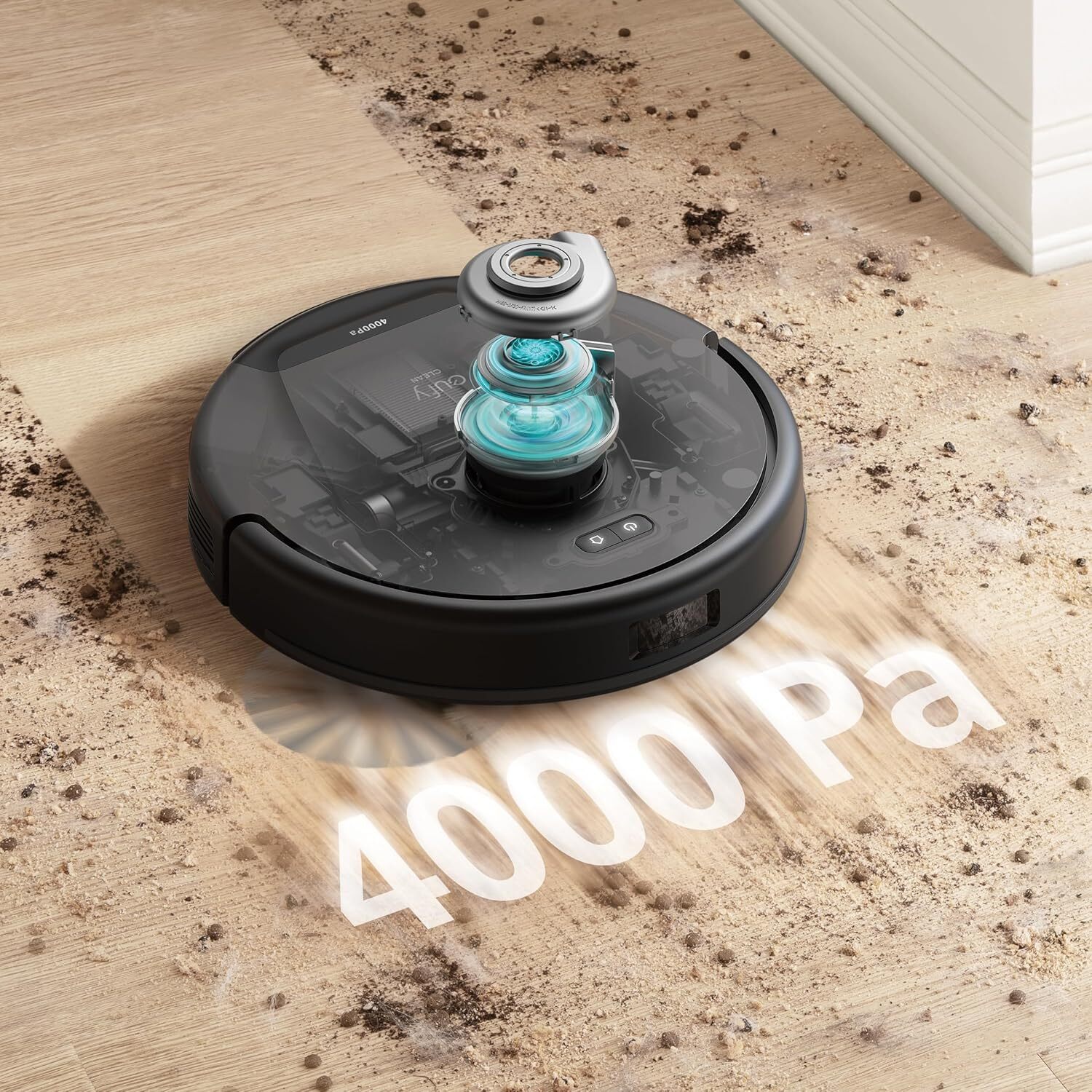 eufy RoboVac LR30 Hybrid+ Robot Vacuum Mop Cleaner Self Emptying 60 Days 3000Pa