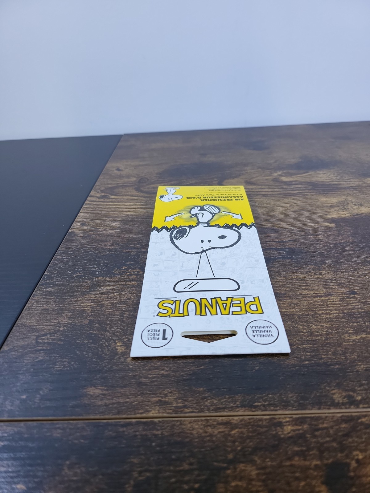 Peanuts New 2025 Snoopy Rear View Air Freshener Vanilla