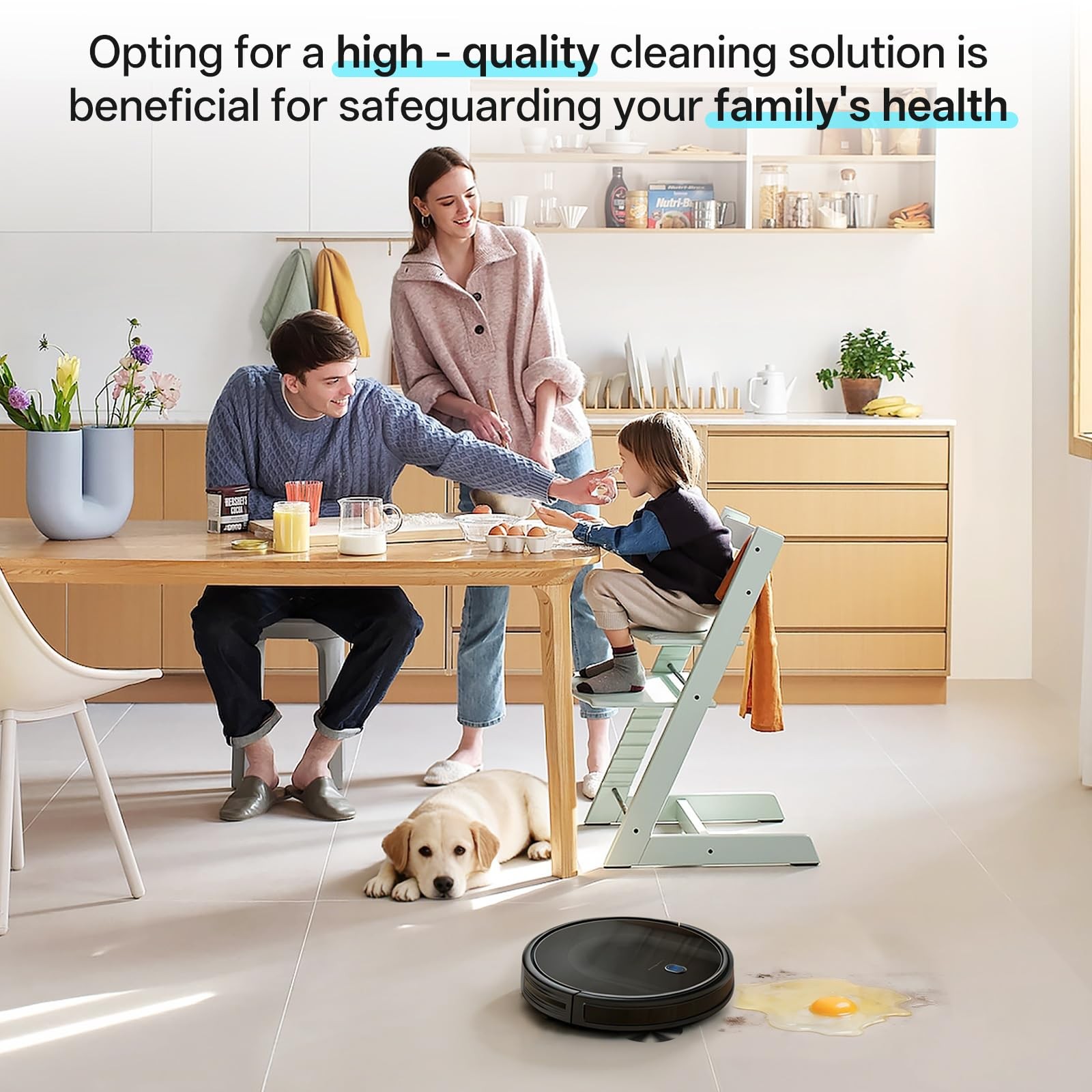 Floor Cleaning Solution, Dilution Ratio 1:200, Compatible with Eufy Cleaning …