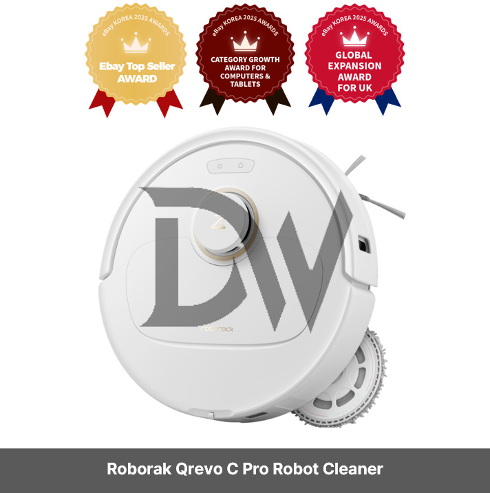Roborak Qrevo C Pro Robot Cleaner Water Mop Hot Water Cleaning Drying