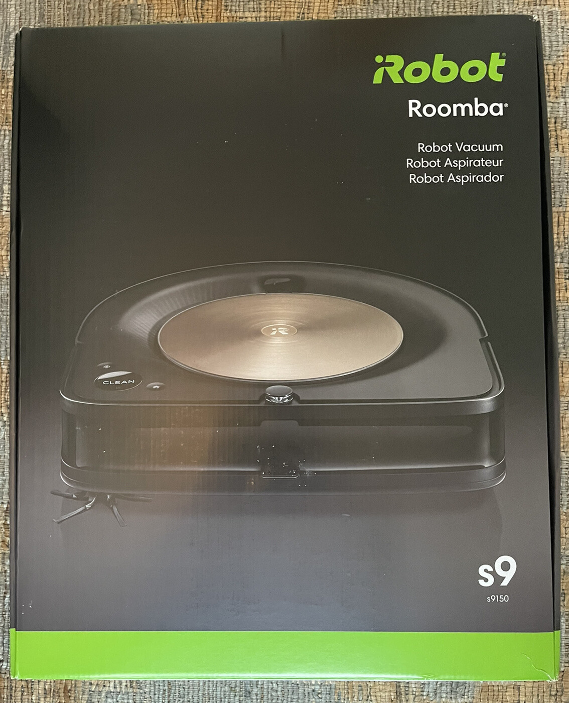 iRobot Roomba S9 Robot Vacuum Cleaner 115W – Black Barely Used