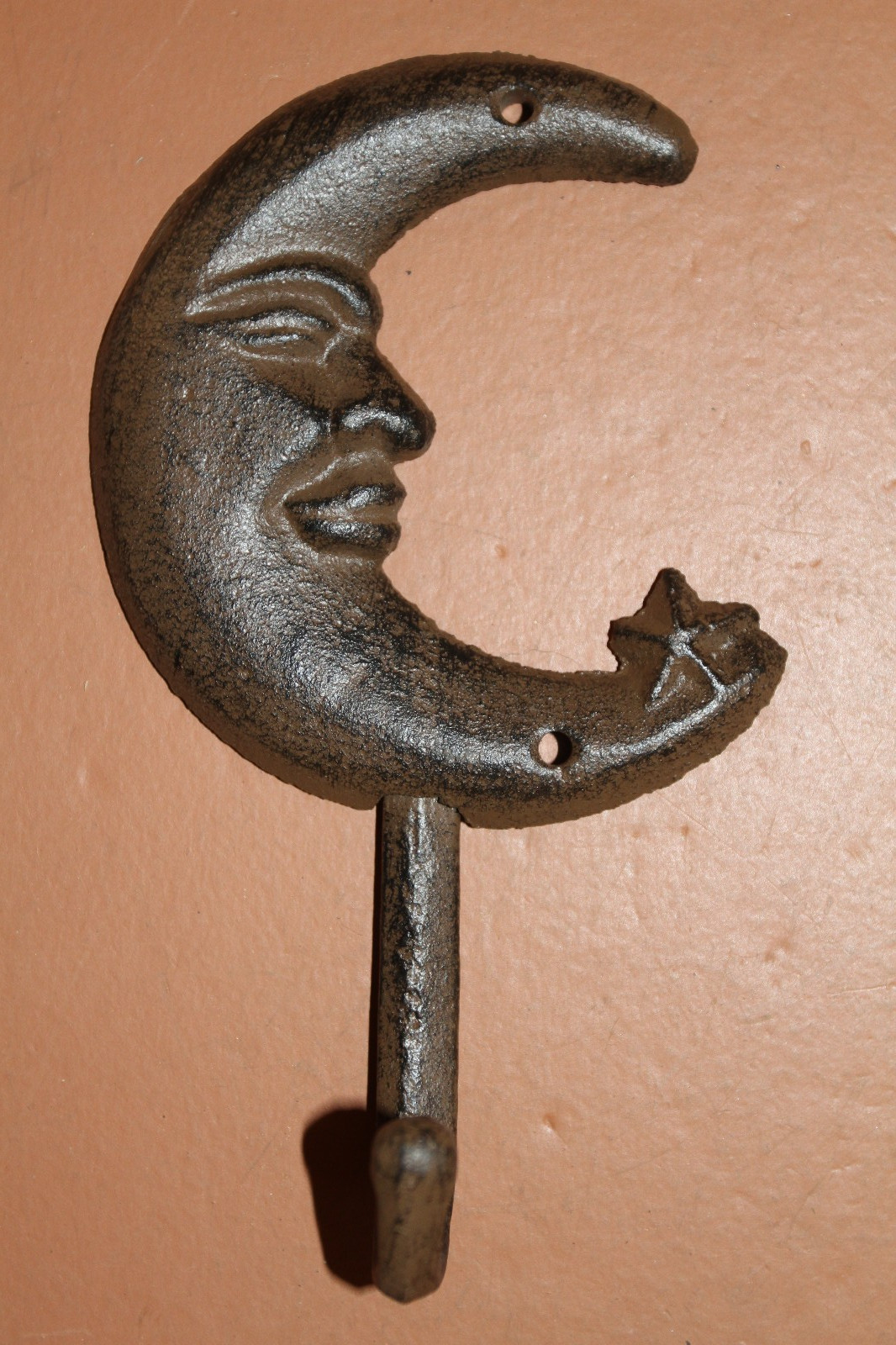 3pc Celestial Design Wall Hooks,SUN MOON STAR,Kitchen-Bath Decor,H-16,27B,82B
