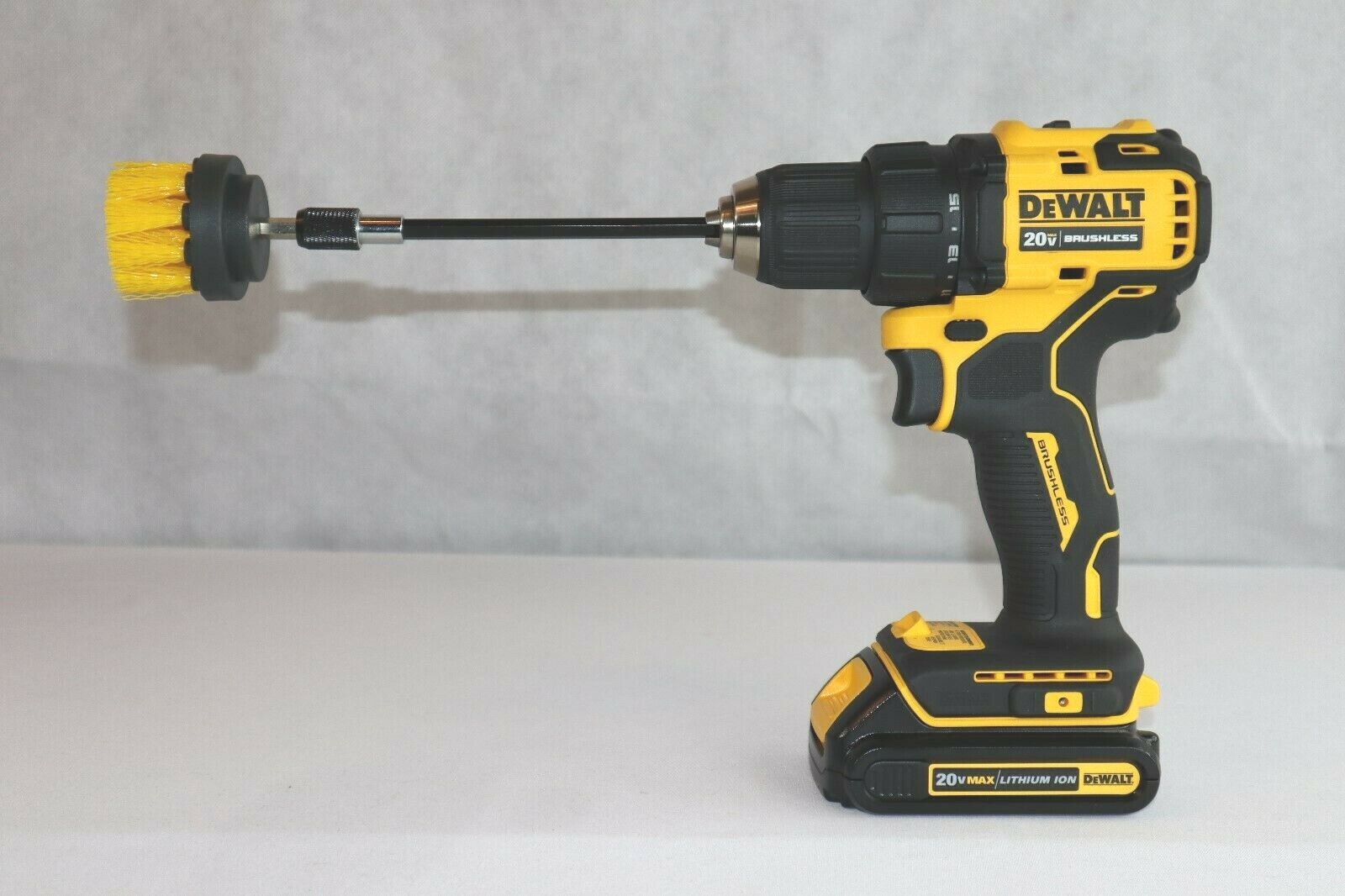 3 Piece Drill Brush Set + 11 Piece Drill Brush Attachment + Carry Bag SHIPS FREE