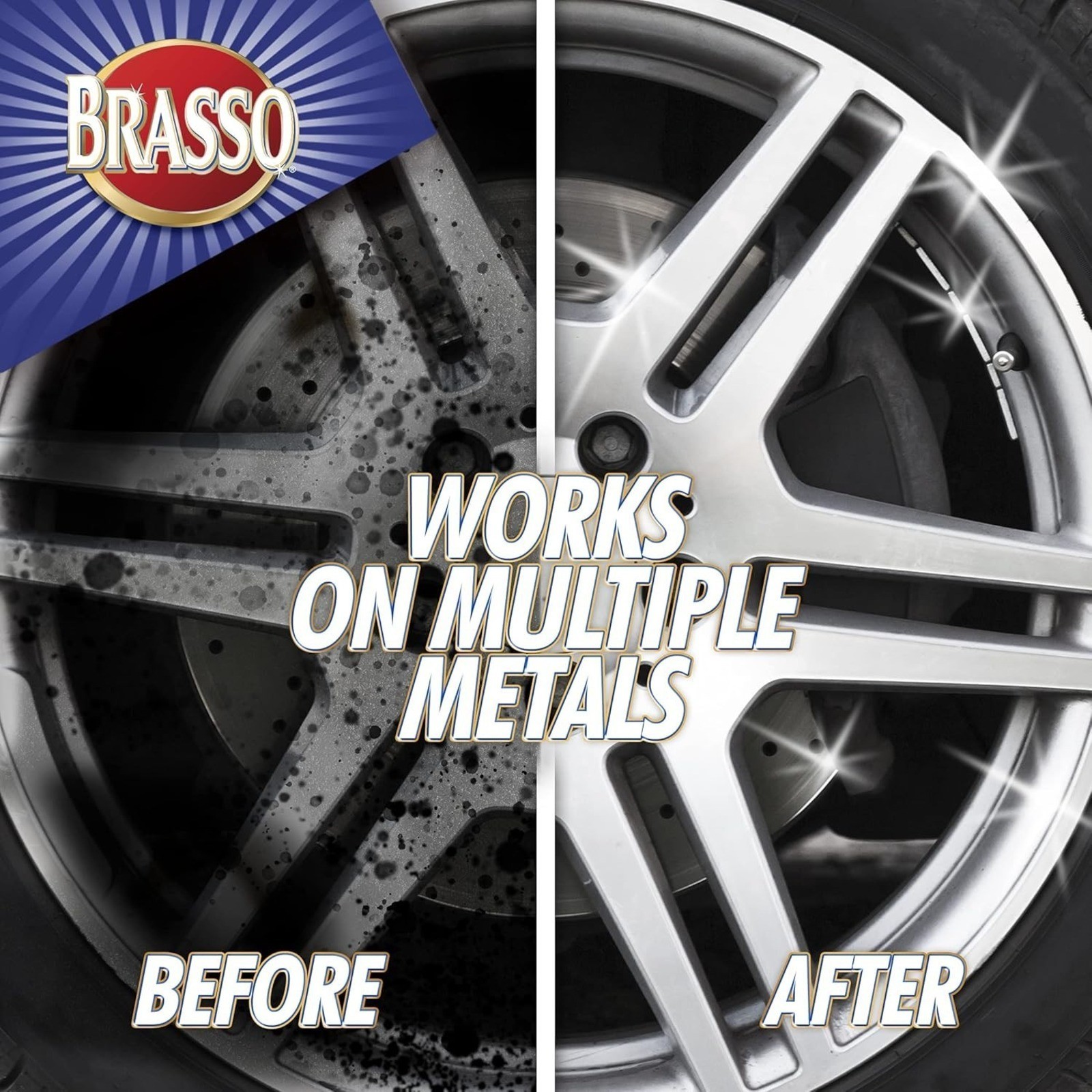 NEW Brasso-2660089334 Multi-Purpose Metal Polish, 8 oz(FAST SHIPPING)