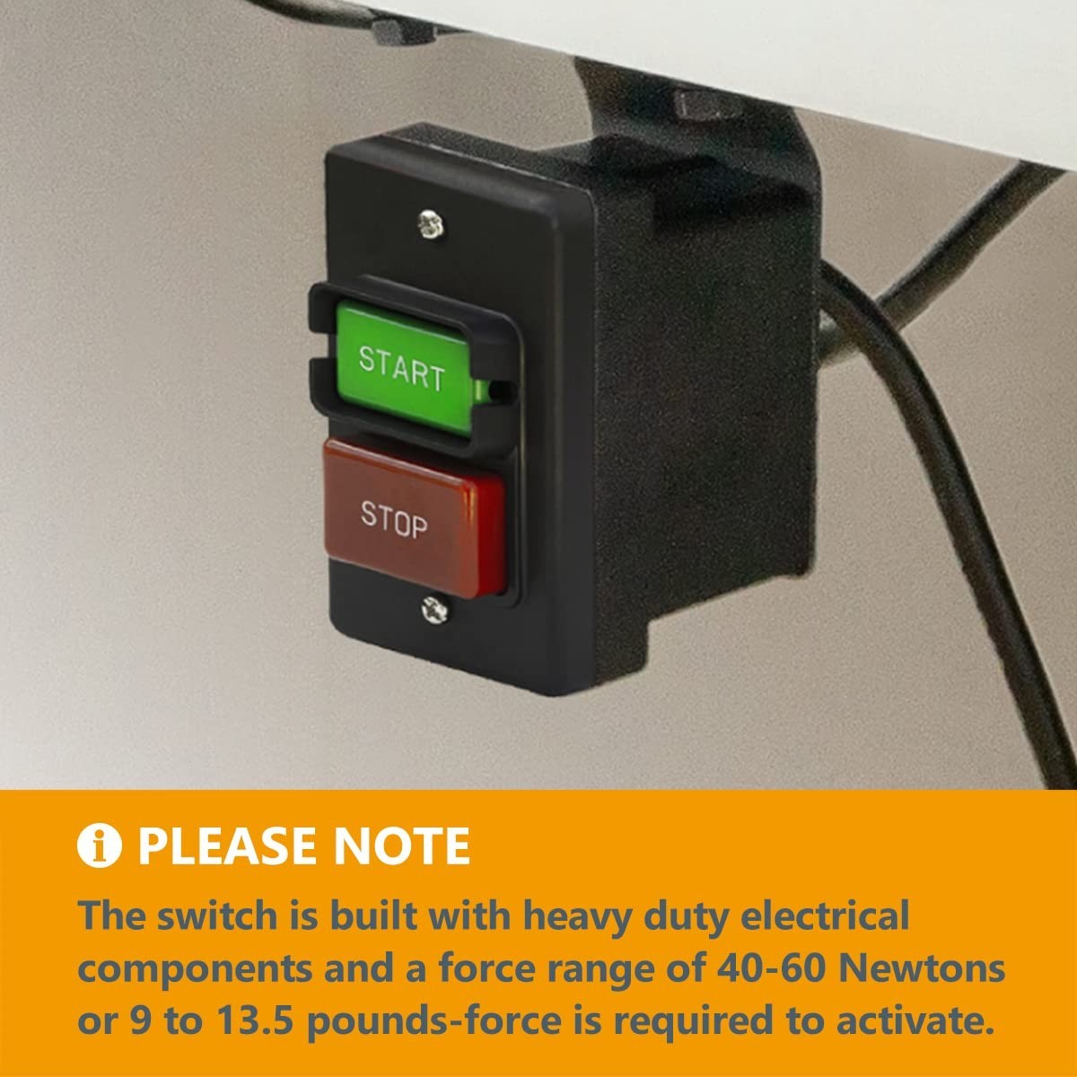Compact 120/230V On/Off Switch – Safe and Reliable Power Control for Machines