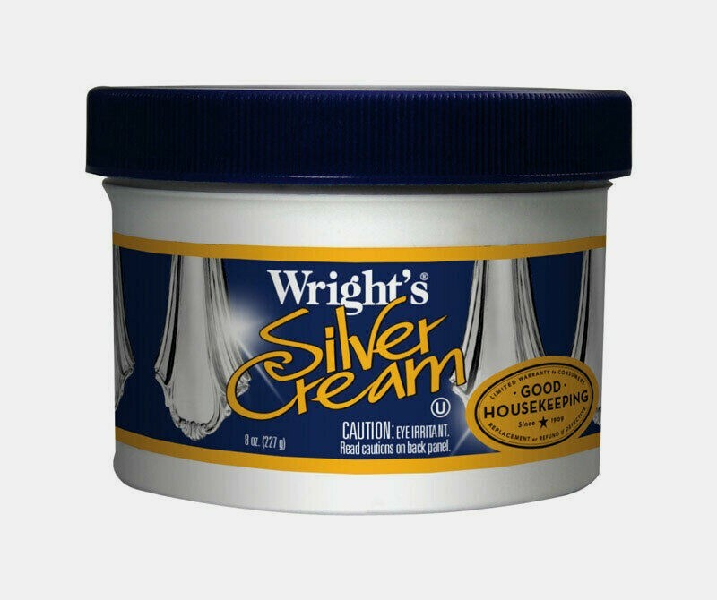 Wright’s SILVER CREAM 8 oz Polish Jewelry Remove Scratches CD DVD Gentle 014 NEW