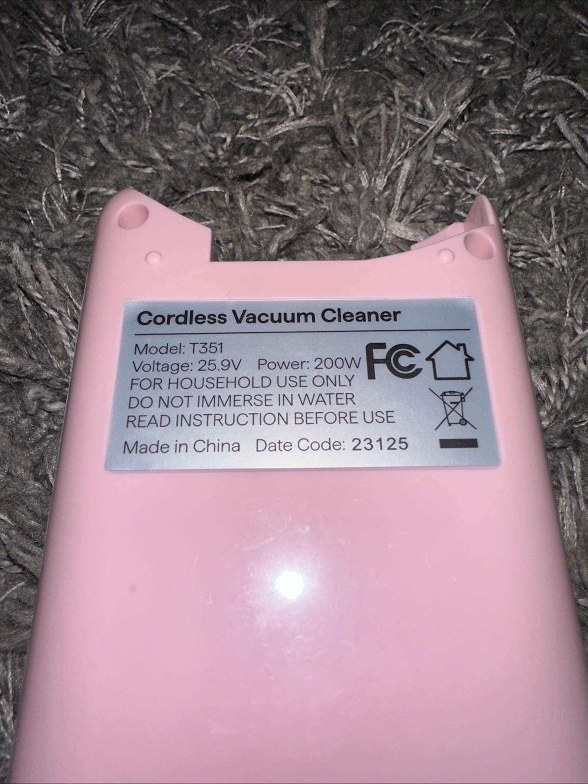 Trucozie T351 25.9V 2200mAh Cordless Vacuum Cleaner Battery Pack ONLY DSV820B