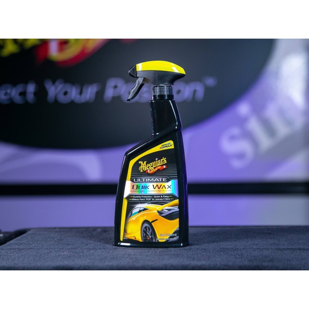 Ultimate Quick Car Wax Spray, 24oz, UV Protection, Anti-Fade