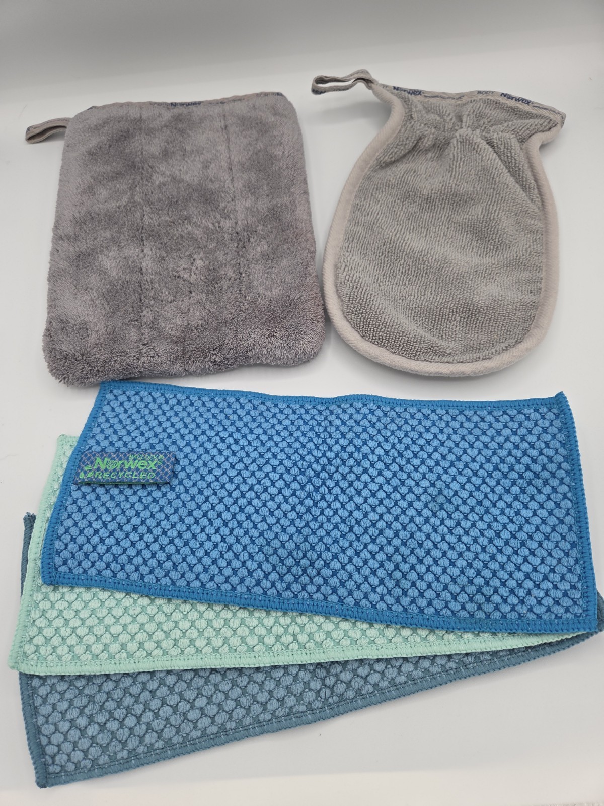 Norwex 21 pc Lot Enviro Kitchen Counter Chenille Body BacLock Gently/EUC