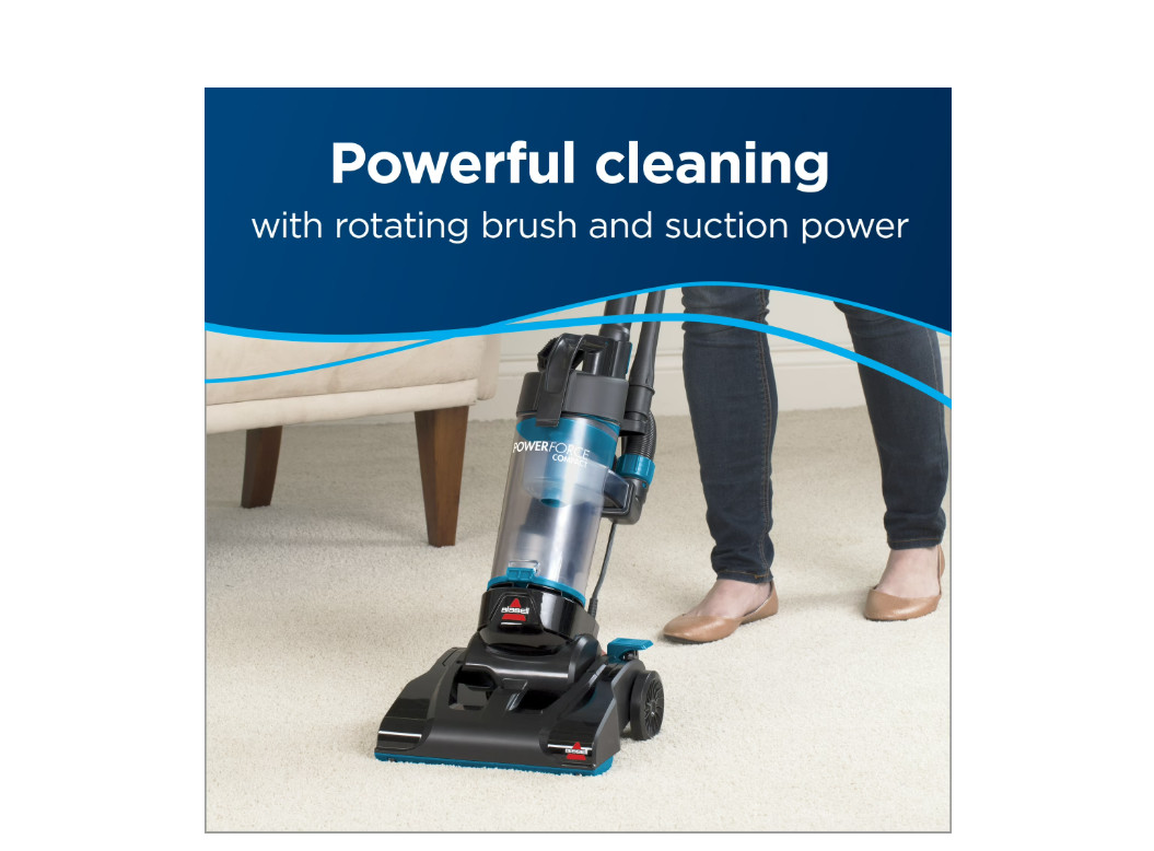 Bagless, Upright Vacuum, Lightweight, Powerful Suction, High Reach Wand, Hard.