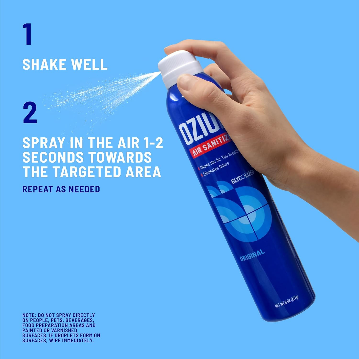Ozium 8 Oz. Air Sanitizer & Odor 8 Ounce (Pack of 2), 8 2)