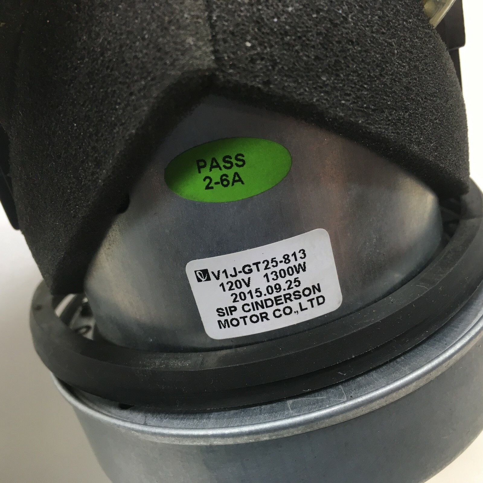 Hoover UH72510 UH72511 Small 120 VOLT 1300W MOTOR ENGINE OEM Part V1J-GT25-813