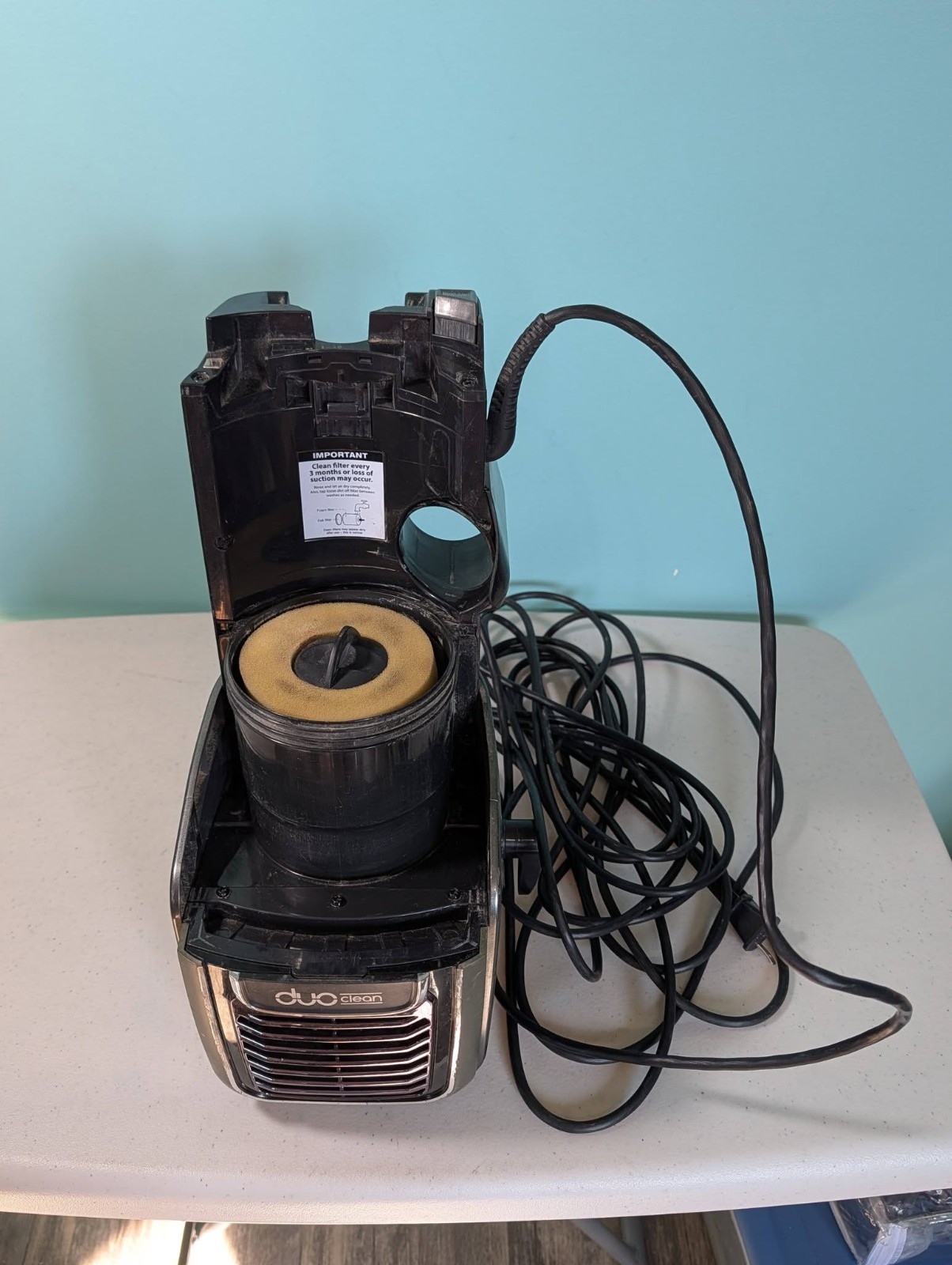 Shark Apex Duoclean Vacuum Motor Assembly Pod Model AX950 Tested Working