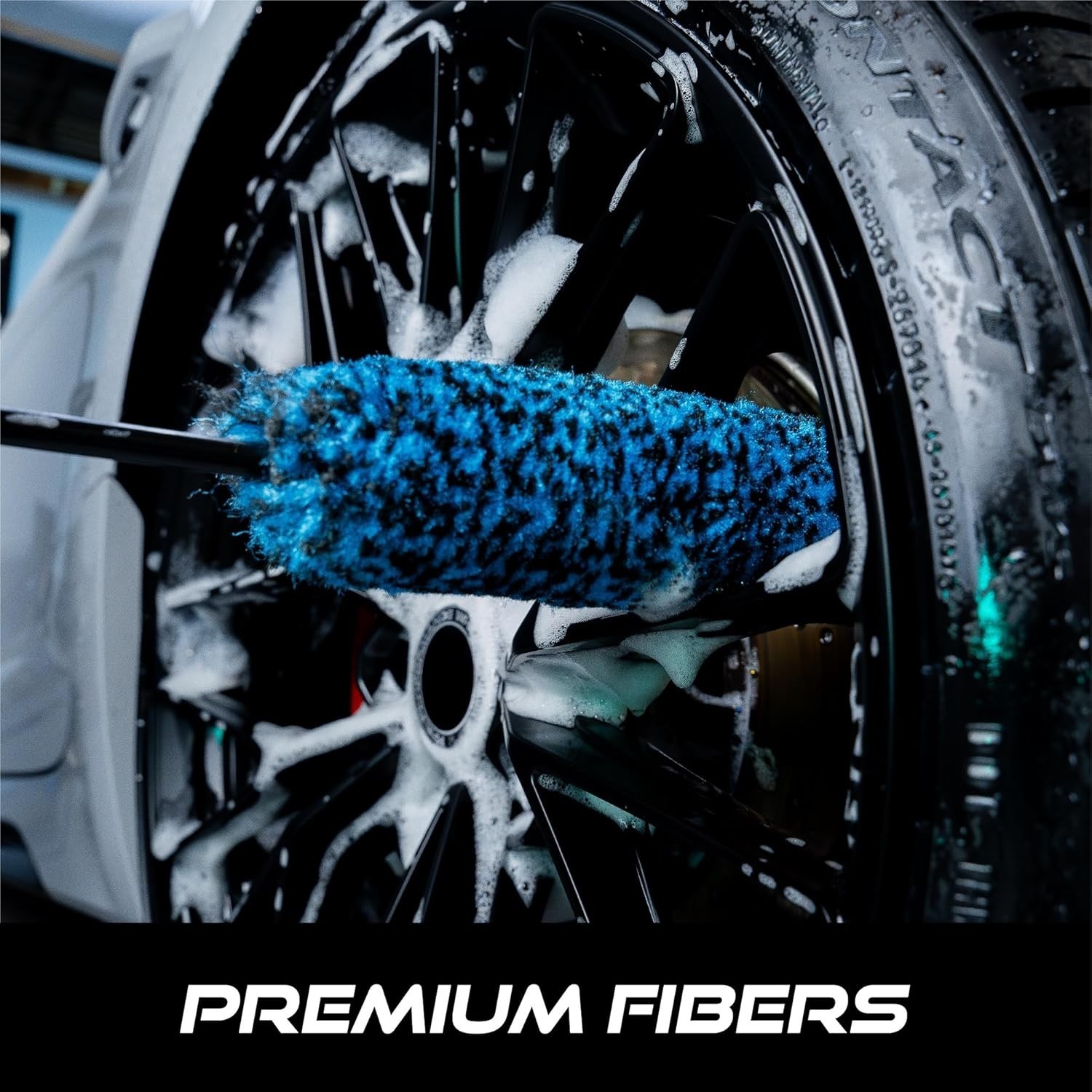 Wheel Brush Set, Wheel Cleaner and Barrel Brush Kit, Includes Regular and Sli…
