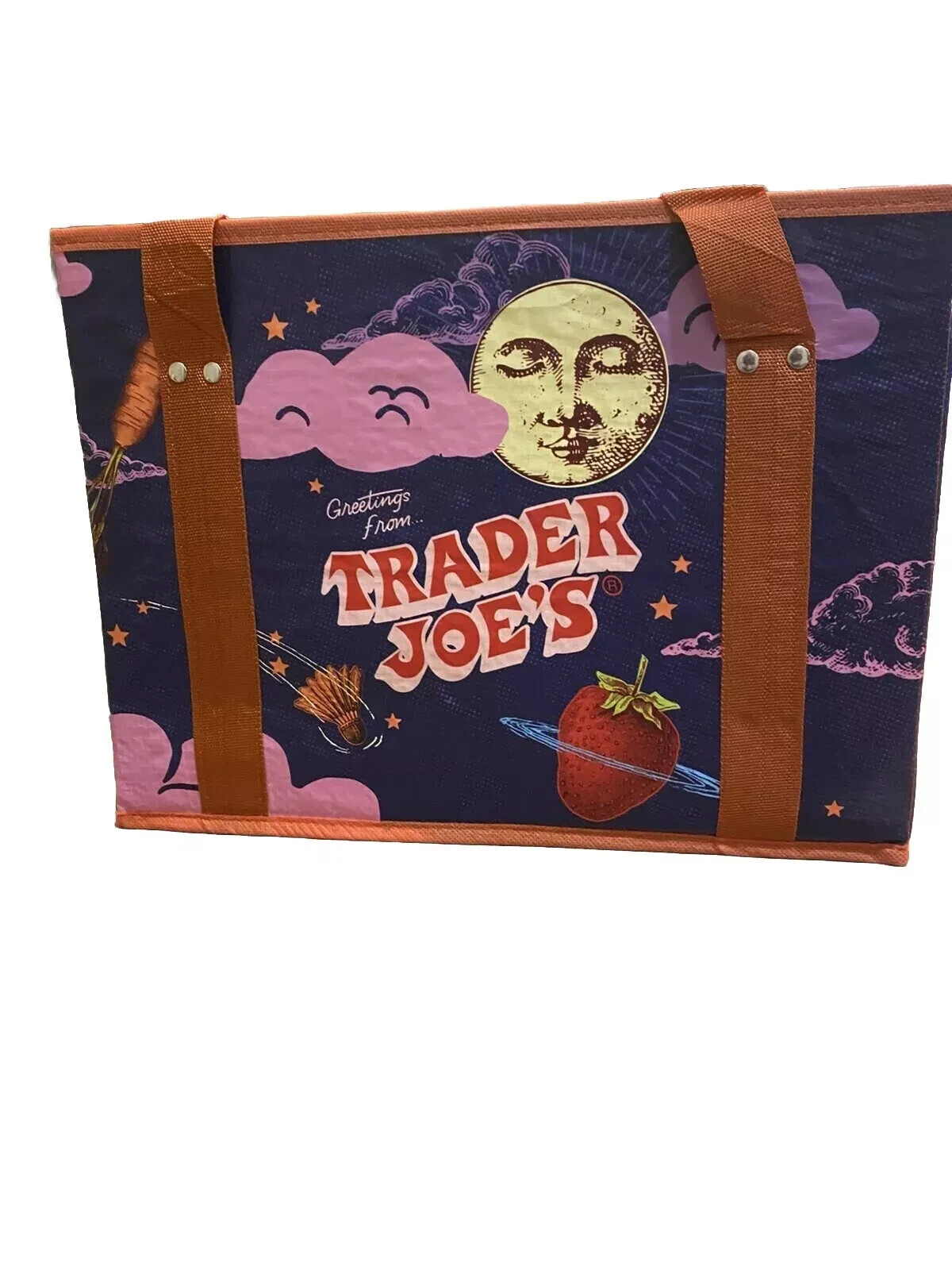 Trader Joe’s Stand-Up Collapsible Grocery Tote Bag (New Just Release) 1 Bag