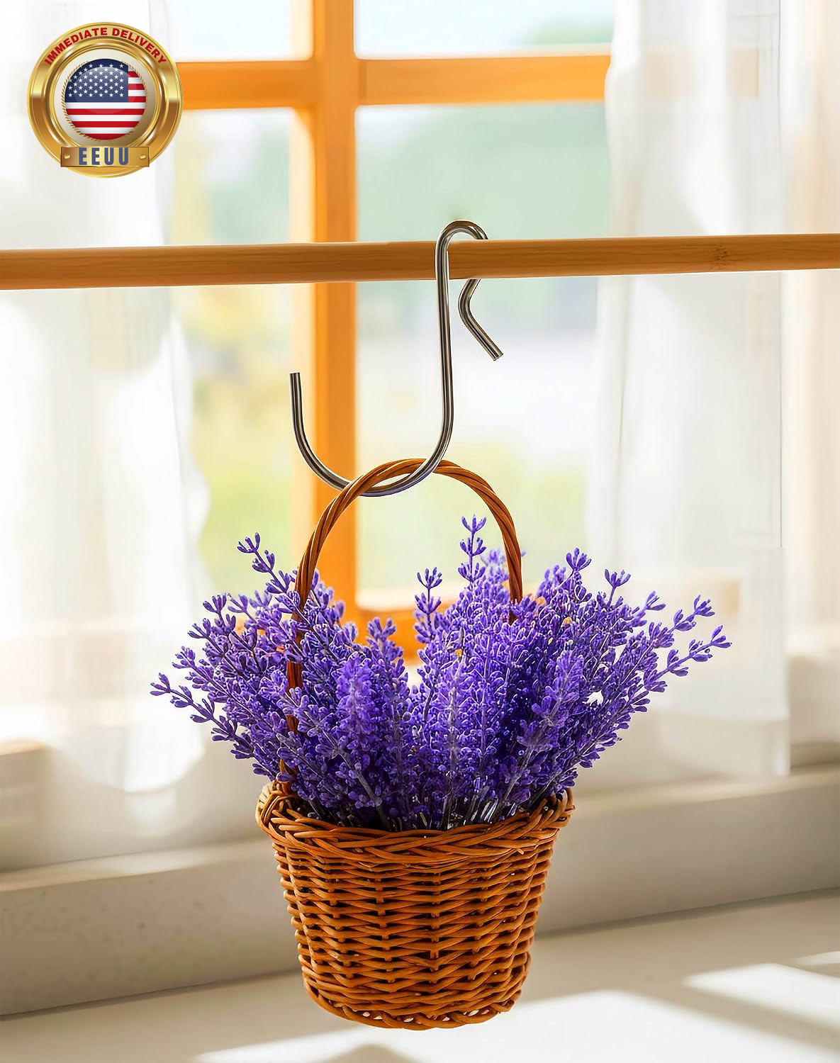 10-Pack Polished Metal Clip Type Hanging Hooks, Holds up to 10 Lbs ⭐️⭐️⭐️⭐️⭐️