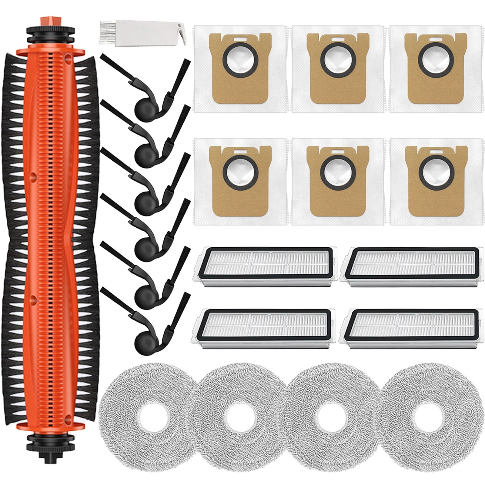 22 Pack Replacement Parts for Xiaomi Robot Vacuum 5/ 5 Pro