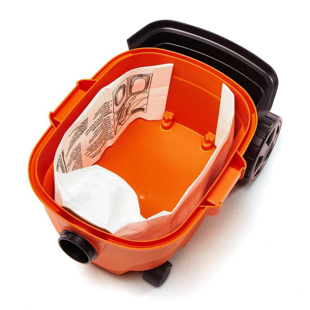 RIDGID 4 Gal 5.0 Peak HP Portable Shop Vacuum w/ Fine Dust Filter & Attachments