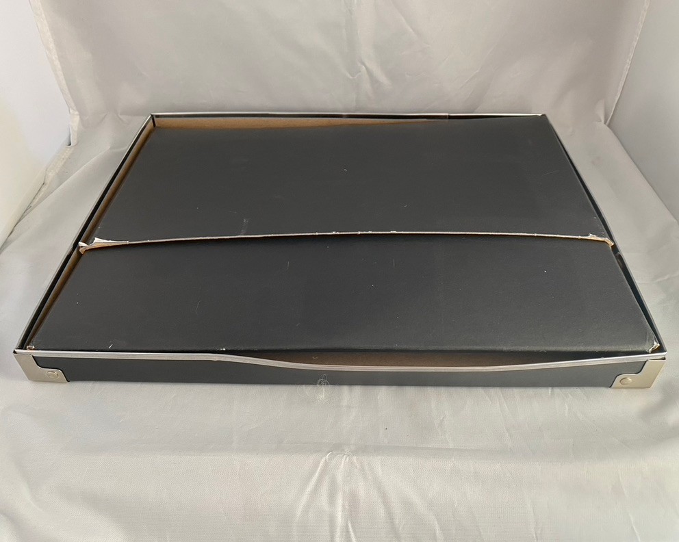 Ikea Kassett Single Large Storage Box Black 33x25x17 CM 13x10x6 7/8 IN Used