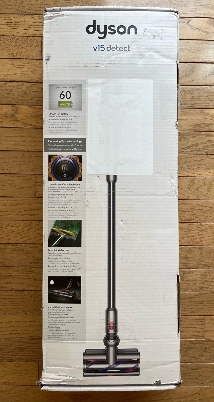 Dyson V15 Detect Cordless Vacuum Cleaner SV47 Brand New Sealed In Box Free Ship!