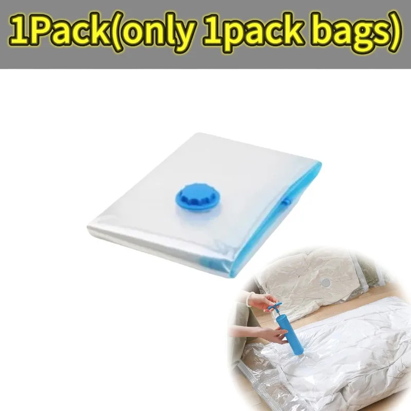 10 x Jumbo Vacuum Storage Bags Travel Space Saver Garment Seal Clothes Organizer