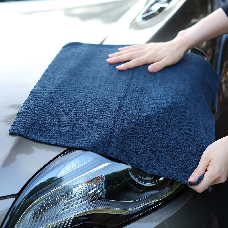 10 Pcs Edgeless microfiber towels cleaning towel plush 16×16″ 380 gsm lint free
