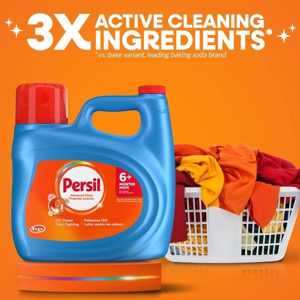 Advanced Oxi + Odor Fighting HE Deep Cleaning Liquid Laundry Detergent 75 Loads