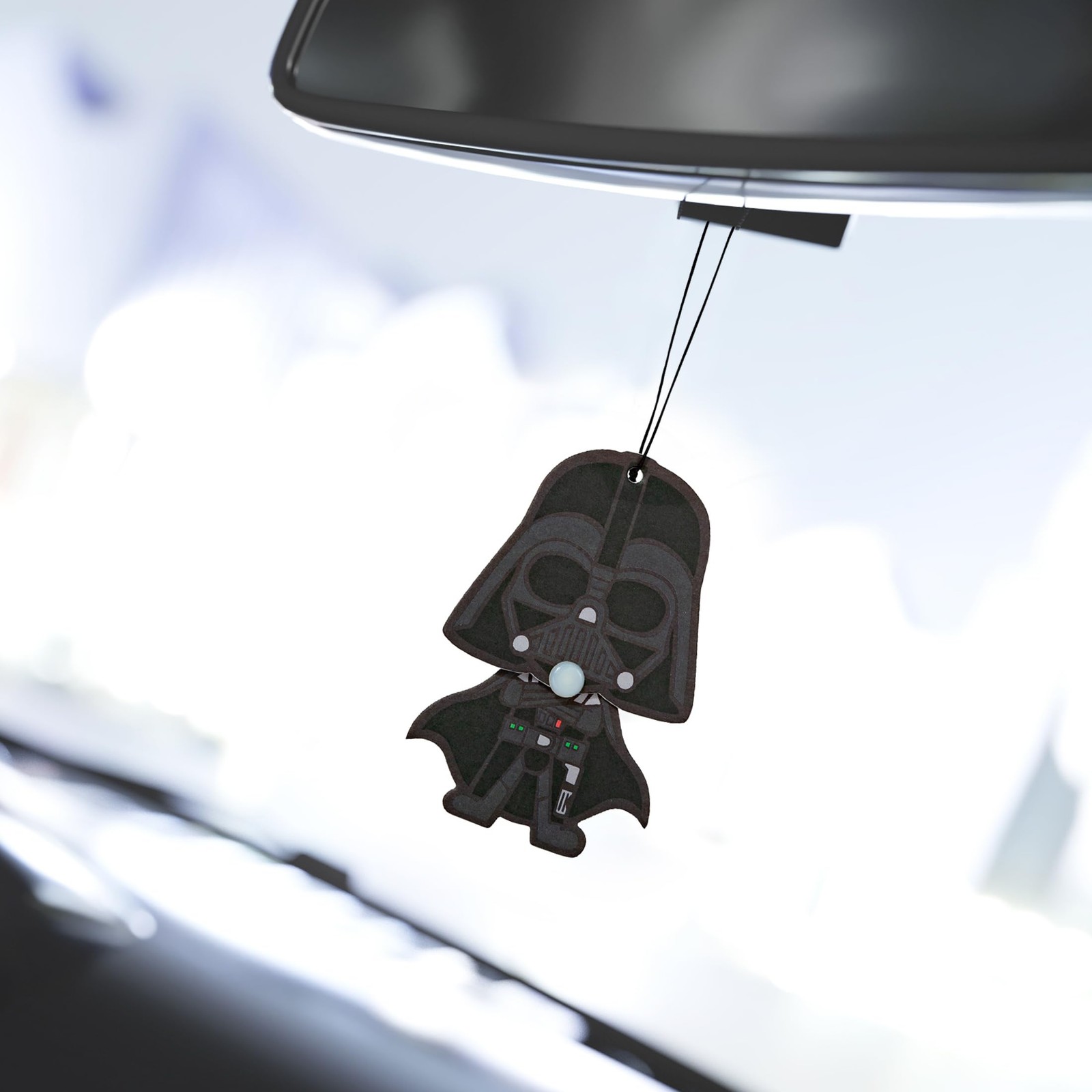 Star Wars Darth Vader Bobble Head Wiggle Air 1 Count (Pack of 1), Black