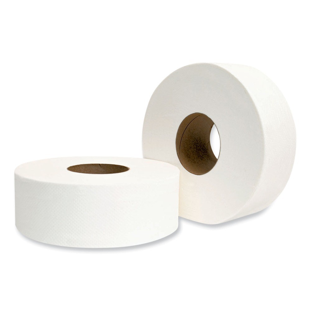 GEN 202 3.25″ x 720′ 2-Ply Septic Safe Jumbo JRT Bath Tissue (12 Rl/Ct) New
