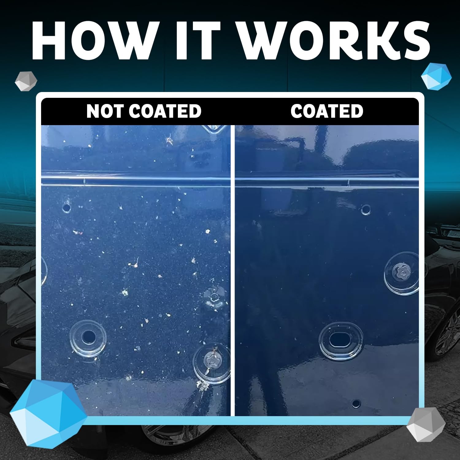 Car Spray Triphene® Technology Quick Spray & Wipe Waterless Detailer 2x20oz 4
