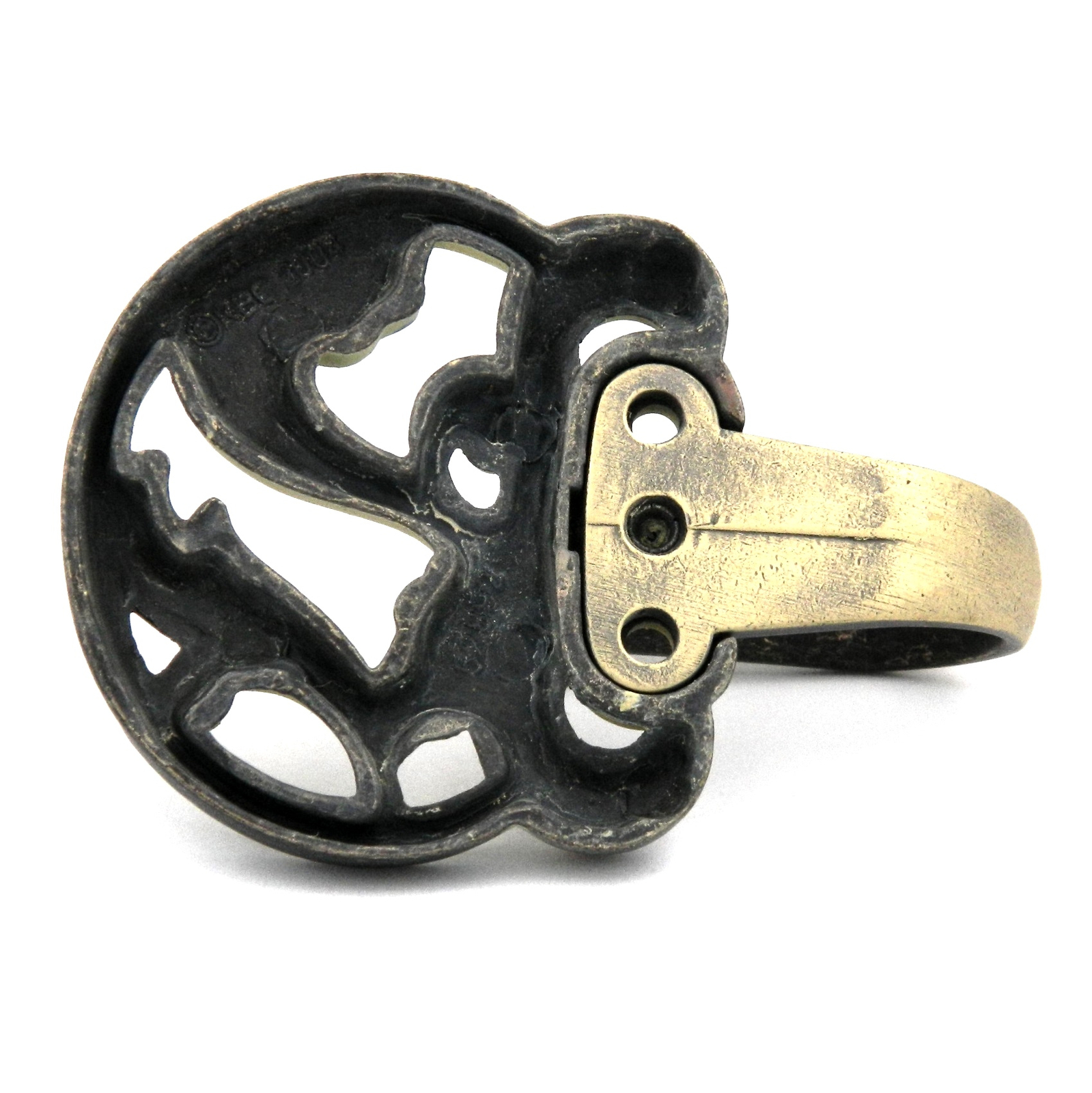 Hickory Hardware Blonde Antique Art Nouveau Coat Hat Robe Hook P2134-BOA