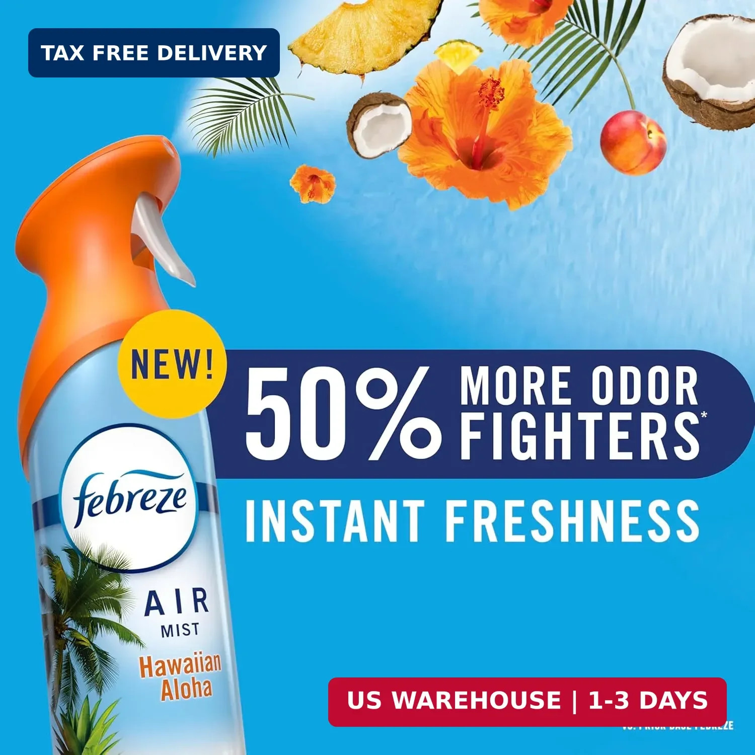 Febreze Air Mist, Air Freshener Spray, Odor Fighting Room Spray, Deodorizer for