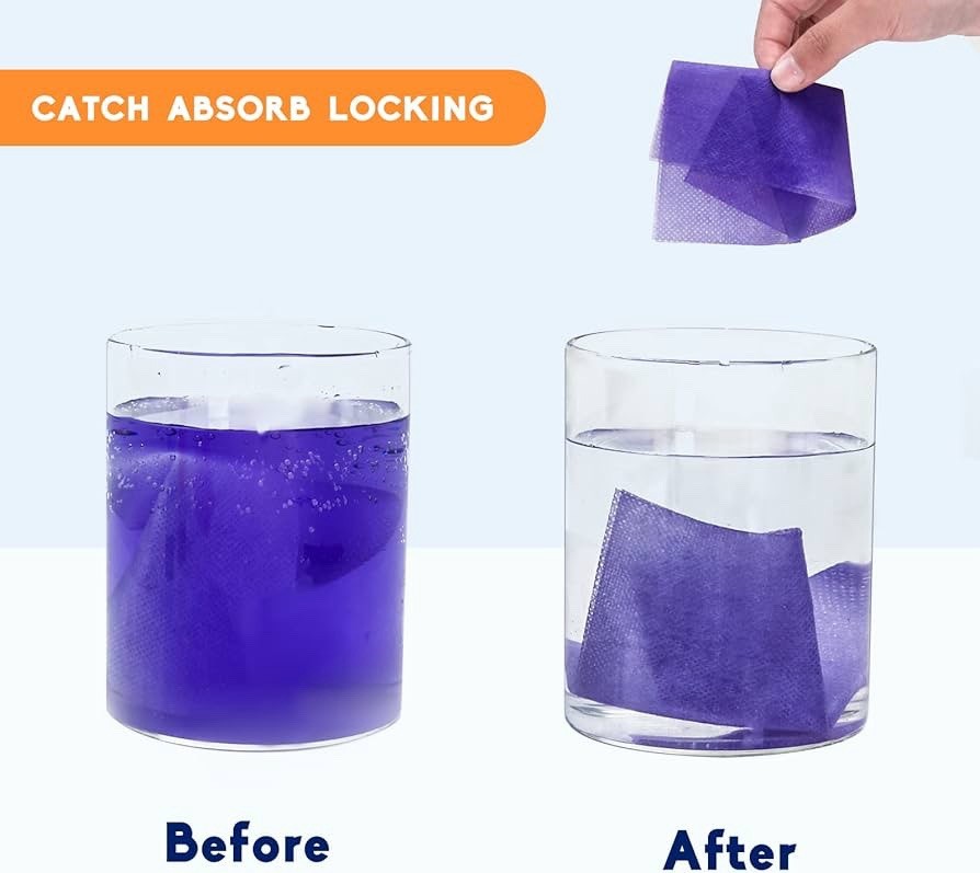 2 Pack Color Absorber Laundry Sheets 240 Count Dye Catcher to Prevent Clothes fr