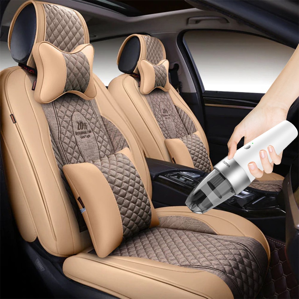 80W Handheld Vacuum Cleaner with Cord 4000PA High Power Car Vacuum Cleaner Small