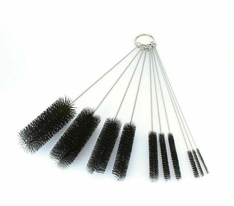 20PCS Test Tube Cleaning Brush Home Pipe Glass Straw Washing Cleaner Bristle Kit