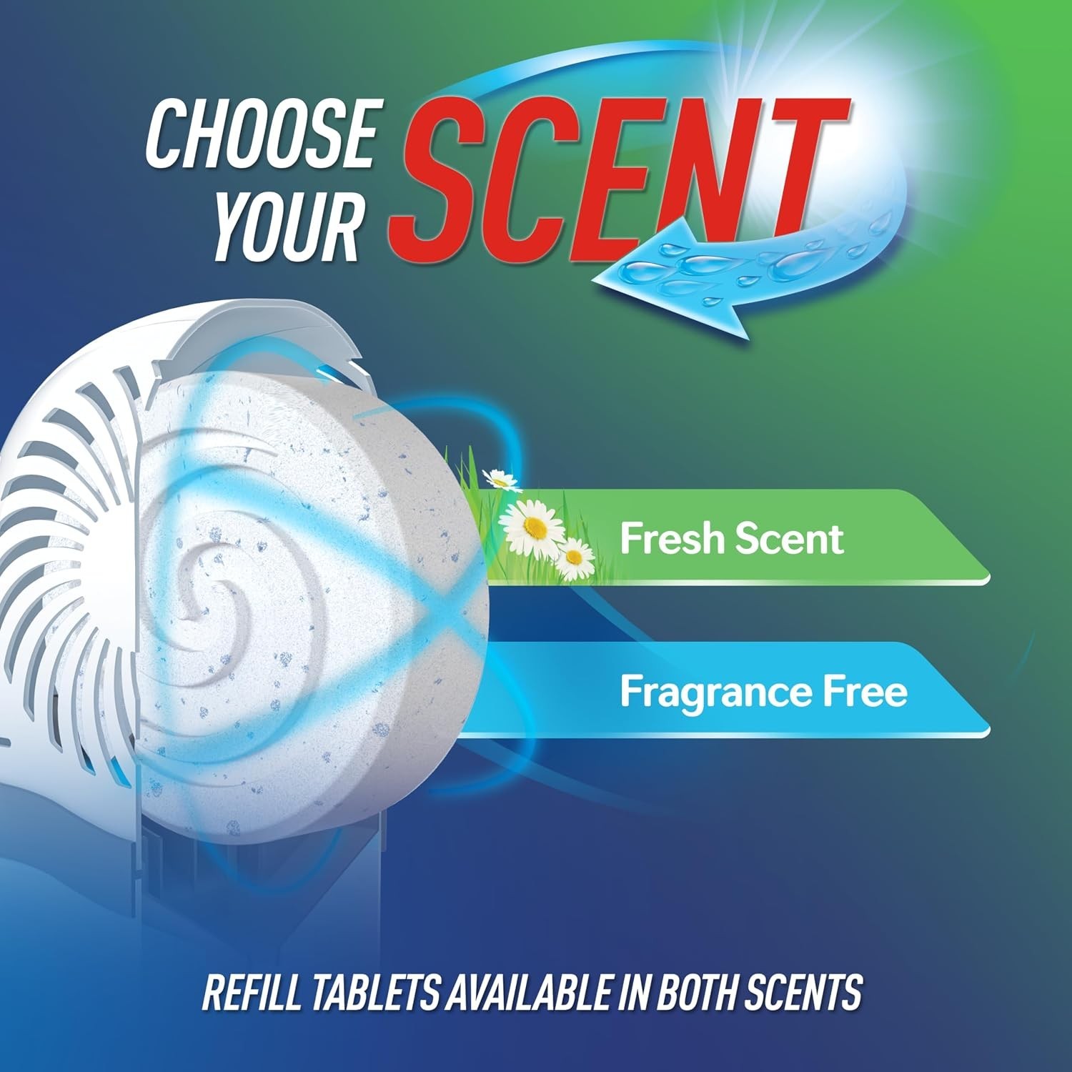 Reusable Moisture Absorber with 4 Drop-In Tablets, Fresh Scent, 15.8 oz., Att…