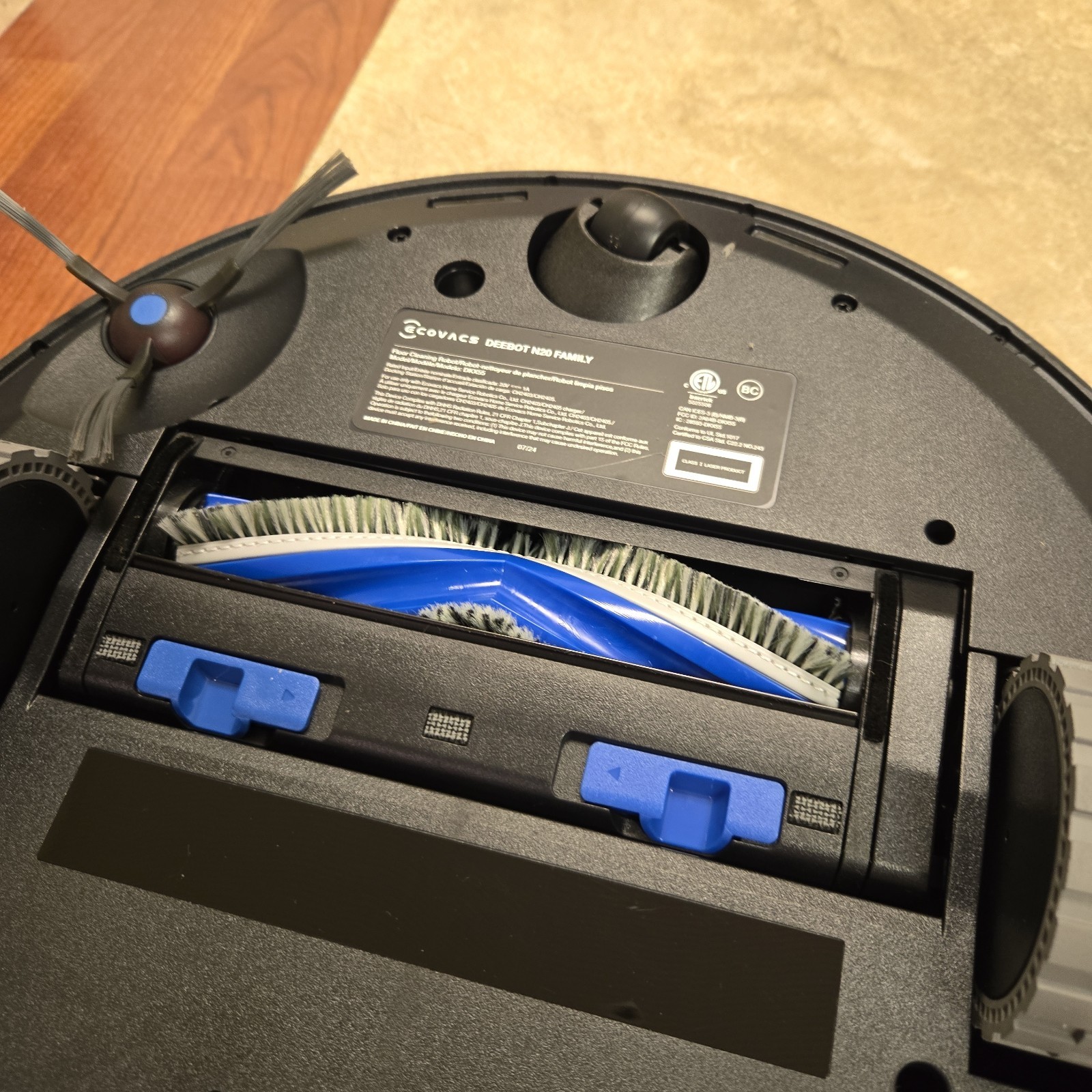 ECOVACS DEEBOT N20 PRO PLUS Robot Vacuum & Mop – Black OPEN BOX