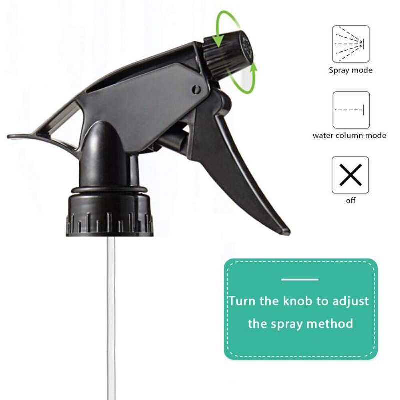 Industrial Heavy Duty Chemical Resistant Trigger Sprayer with 8″ Dip Tube
