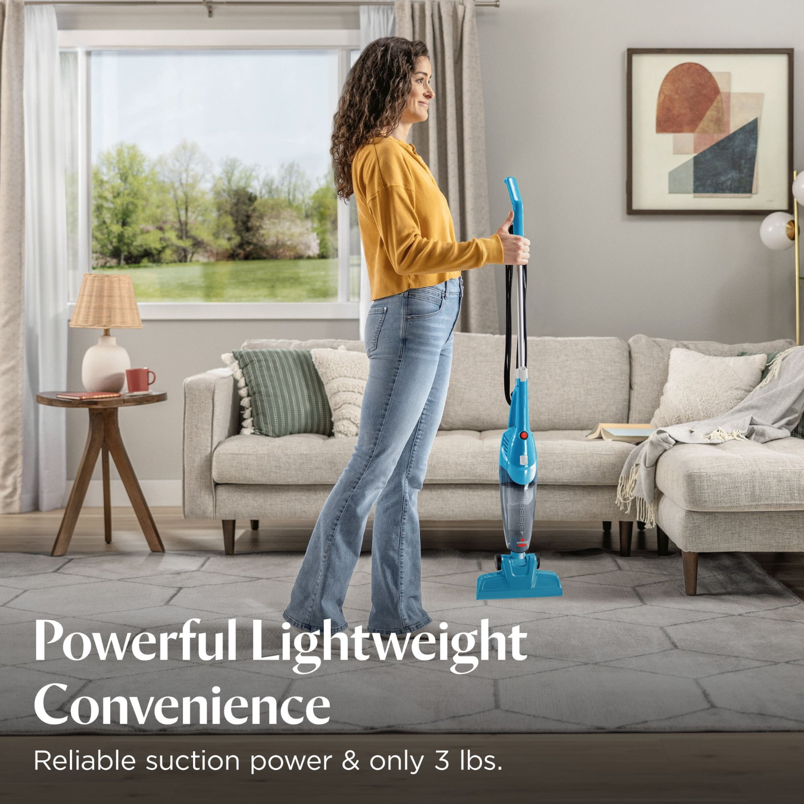 BISSELL 3-in-1 Lightweight Multi Surface Corded Stick Vacuum 2030S