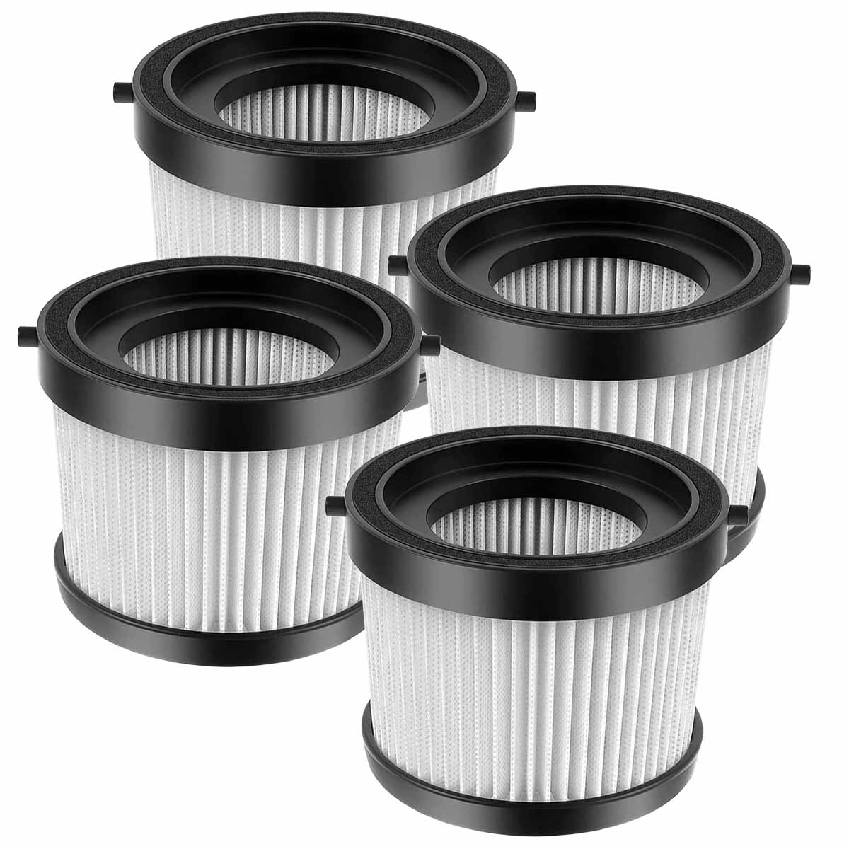 4Pcs DCV501HB Filter for DEWALT DCV501HB 20V Cordless Handheld Vacuum DCV5011H