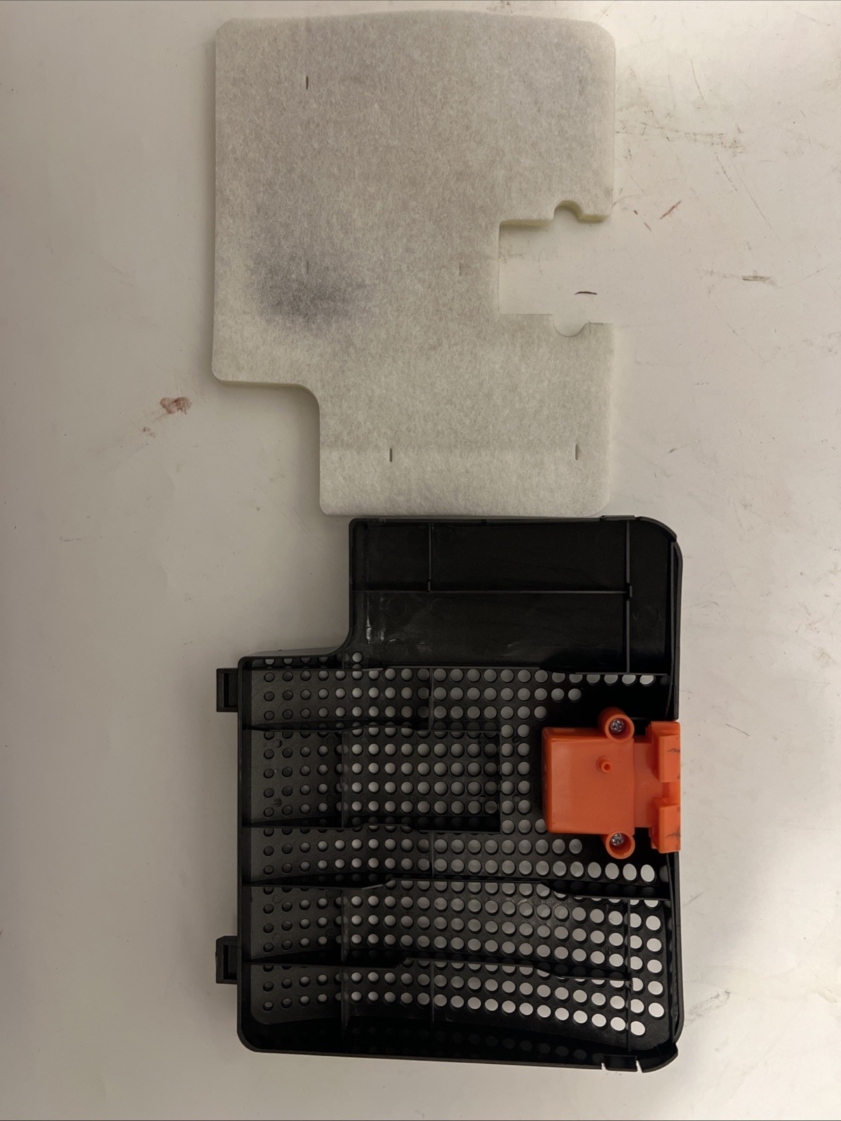 Aspiron Canister Vacuum Rear Filter Guard Replacement AS-CA006, 3.5L, Orange