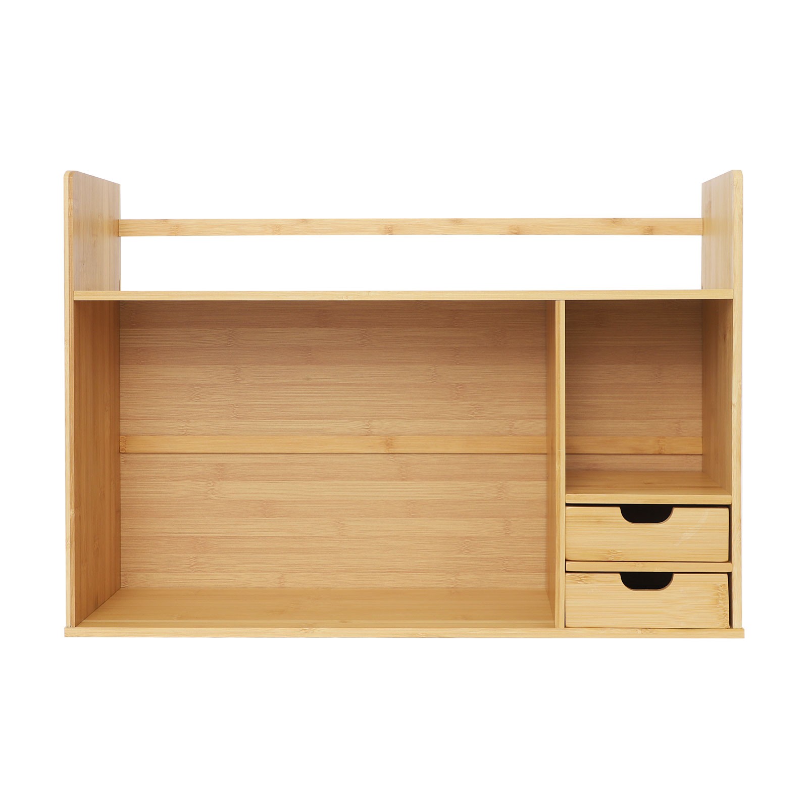 Small Desktop Bookshelf for Students Minimalist Office Desk Bookshelf 68*46cm US