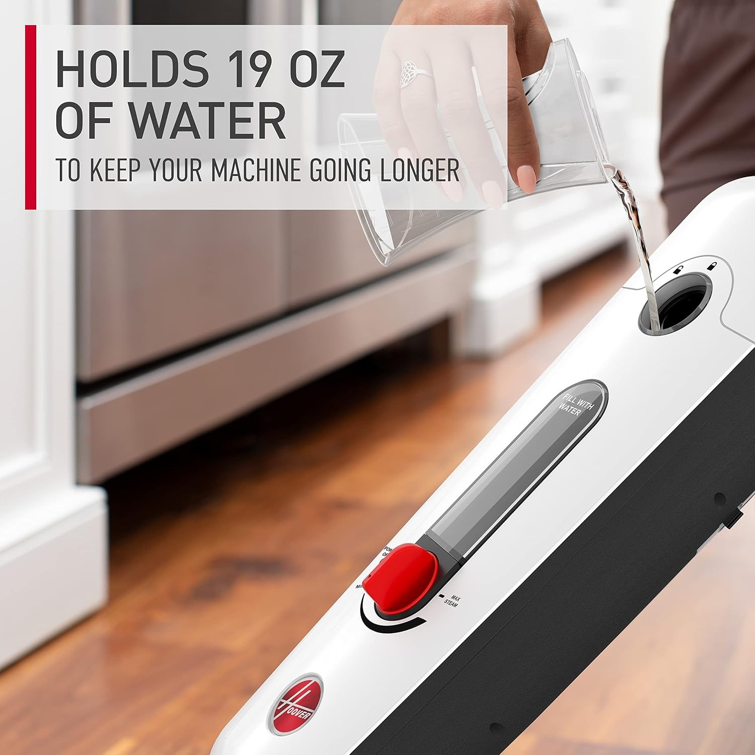Hoover Steam Complete Steam Mop – WH22100 White Refurbished