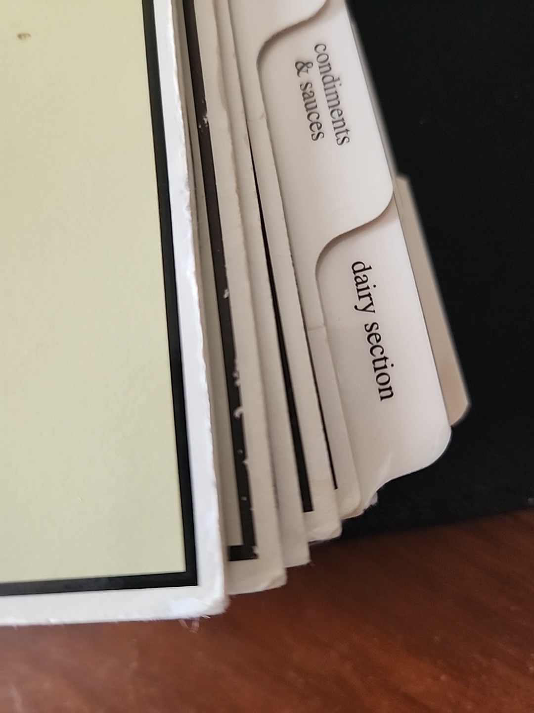 Black Coupon Organizer Sleeve Pocket Holder Storage Price Planner Efecta