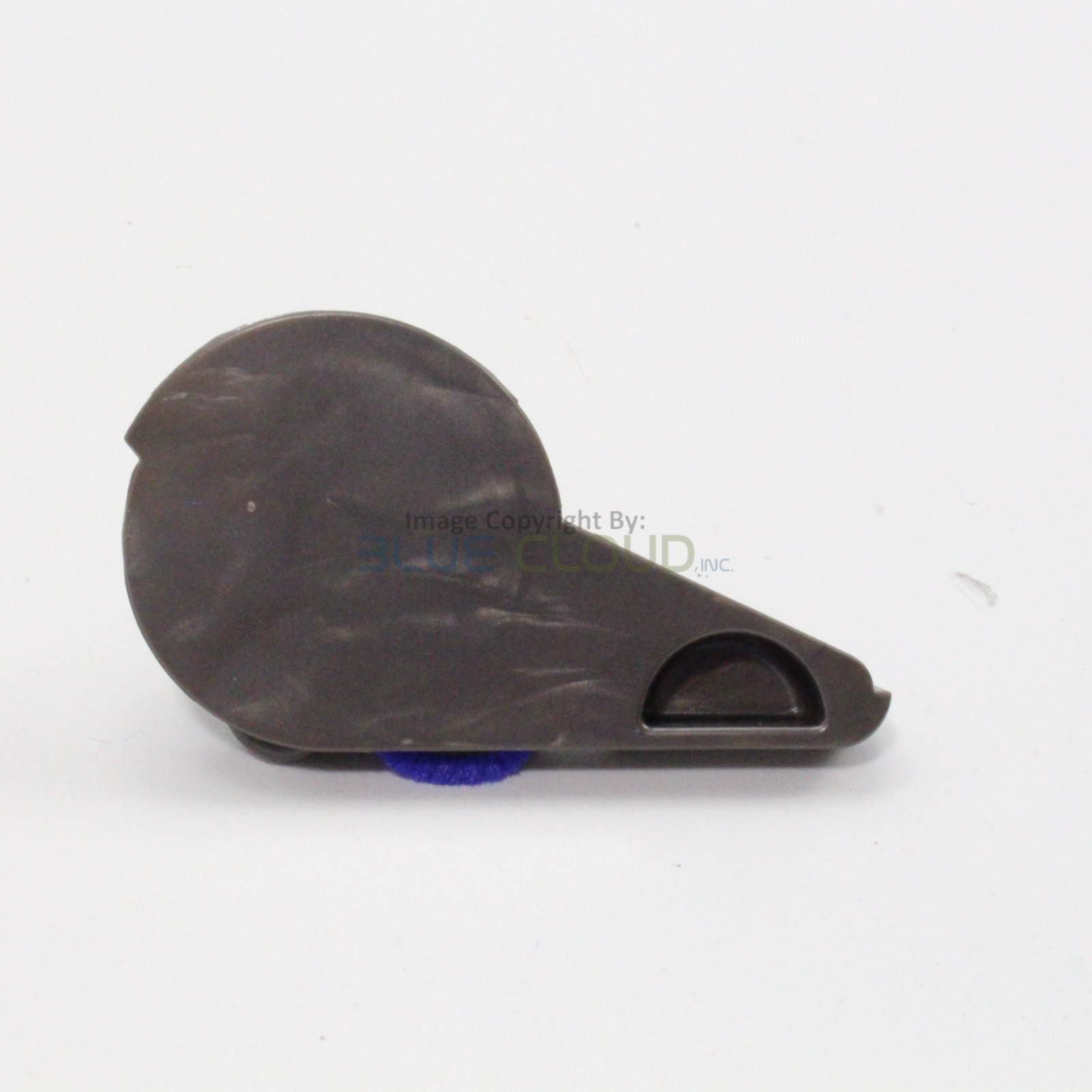 Fluffy Optic DRIVER’S LEFT SIDE END CAP w WHEEL for Dyson V15 V15s # 970445-01