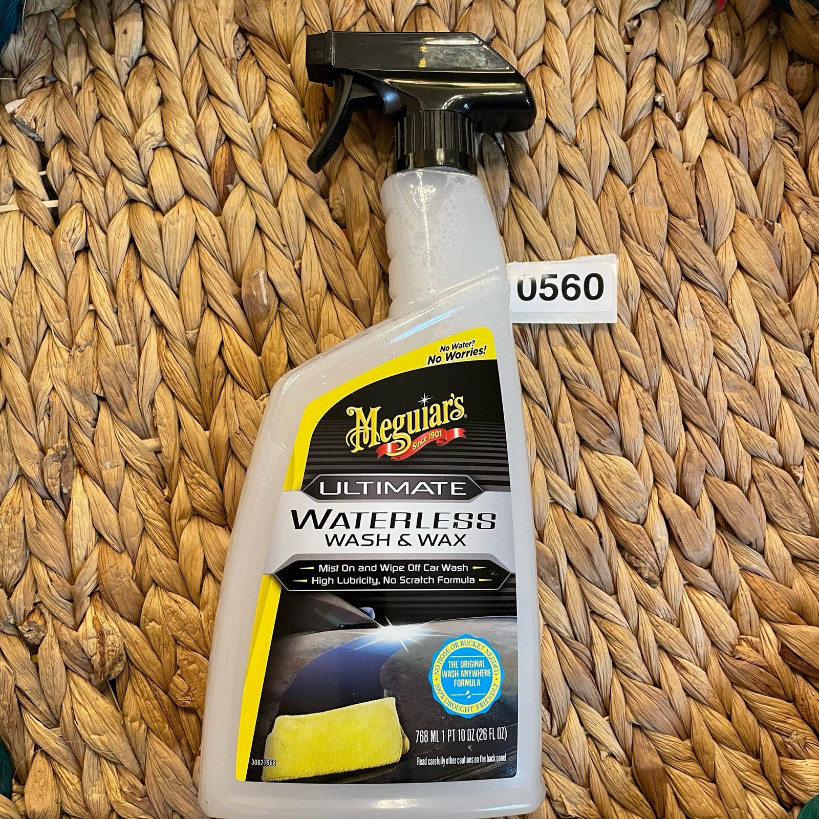 ✅Meguiar’s Ultimate Waterless Wash & Wax Spray G3626 26 oz #️⃣0560