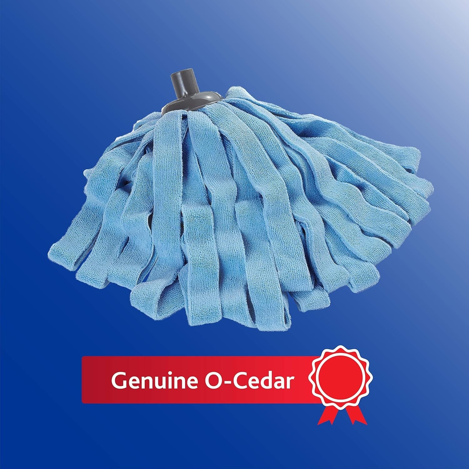O-Cedar Microfiber Cloth Mop Refill, Blue 1 Count (Pack of 1)