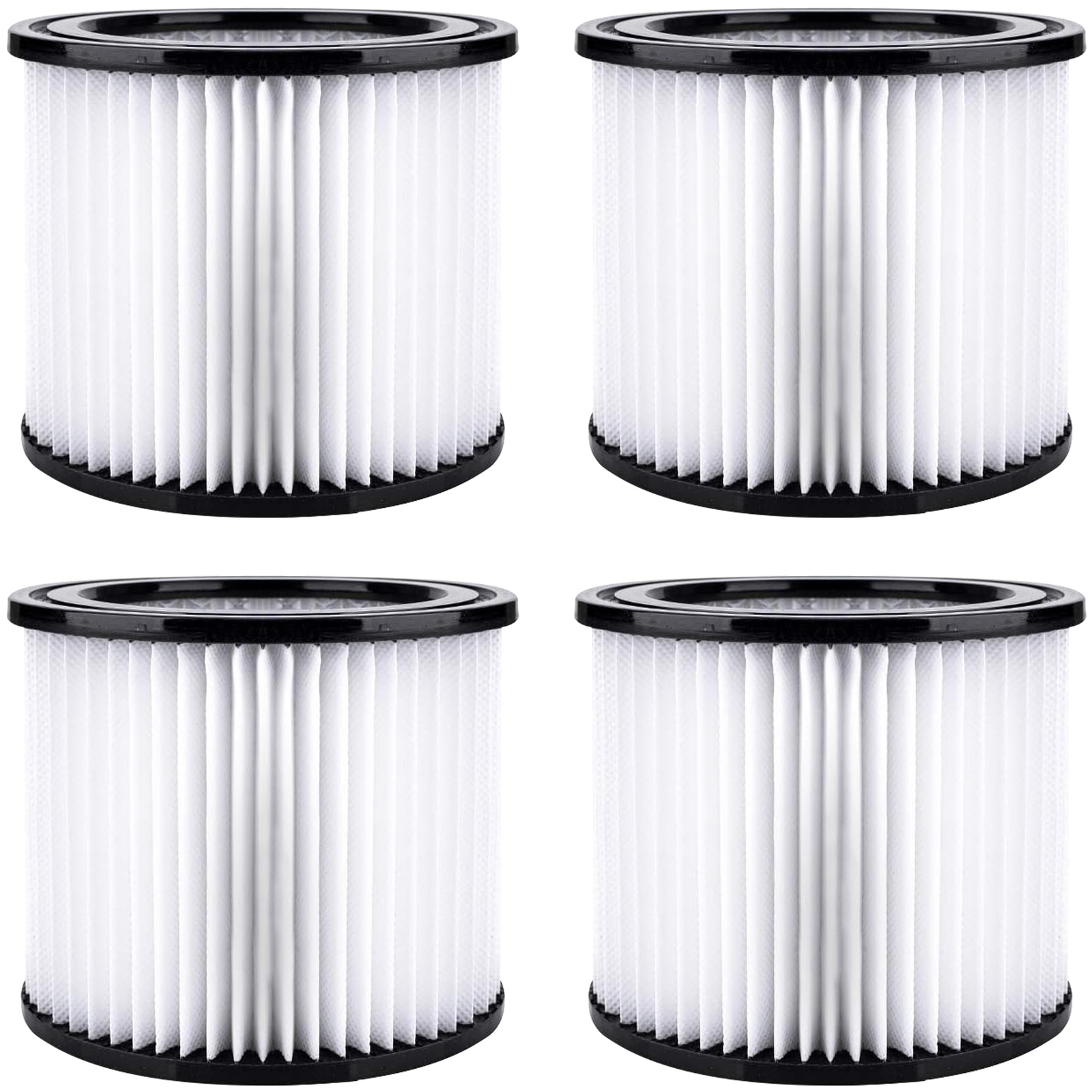 4 Pack Small Cartridge Filter 90398 90399 Type AA for Shop Vac Wet/Dry Vacs