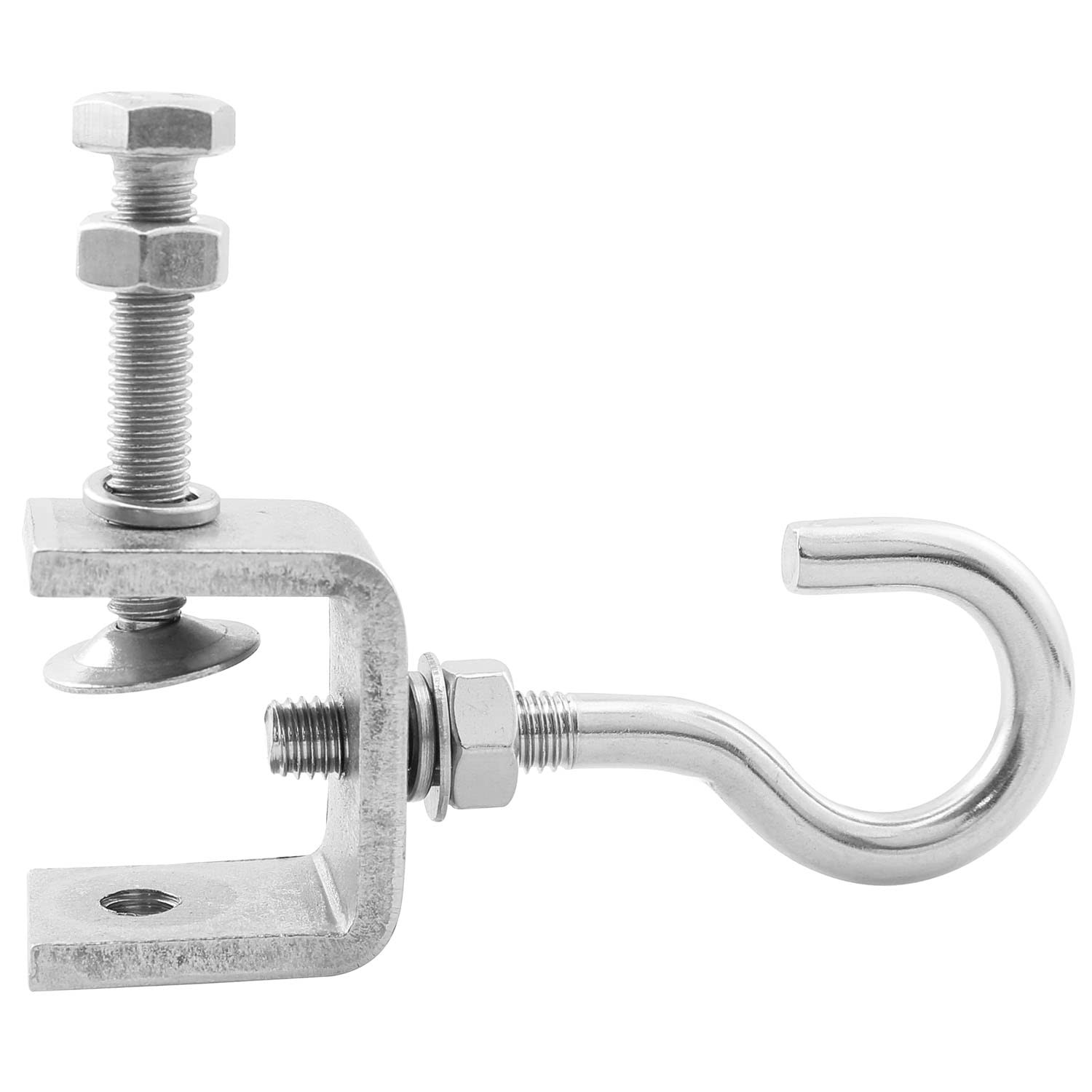 Beam Hook 2Set 1-3/16 Inch 304 Stainless Steel C Clamps and Heavy Duty Hangin…